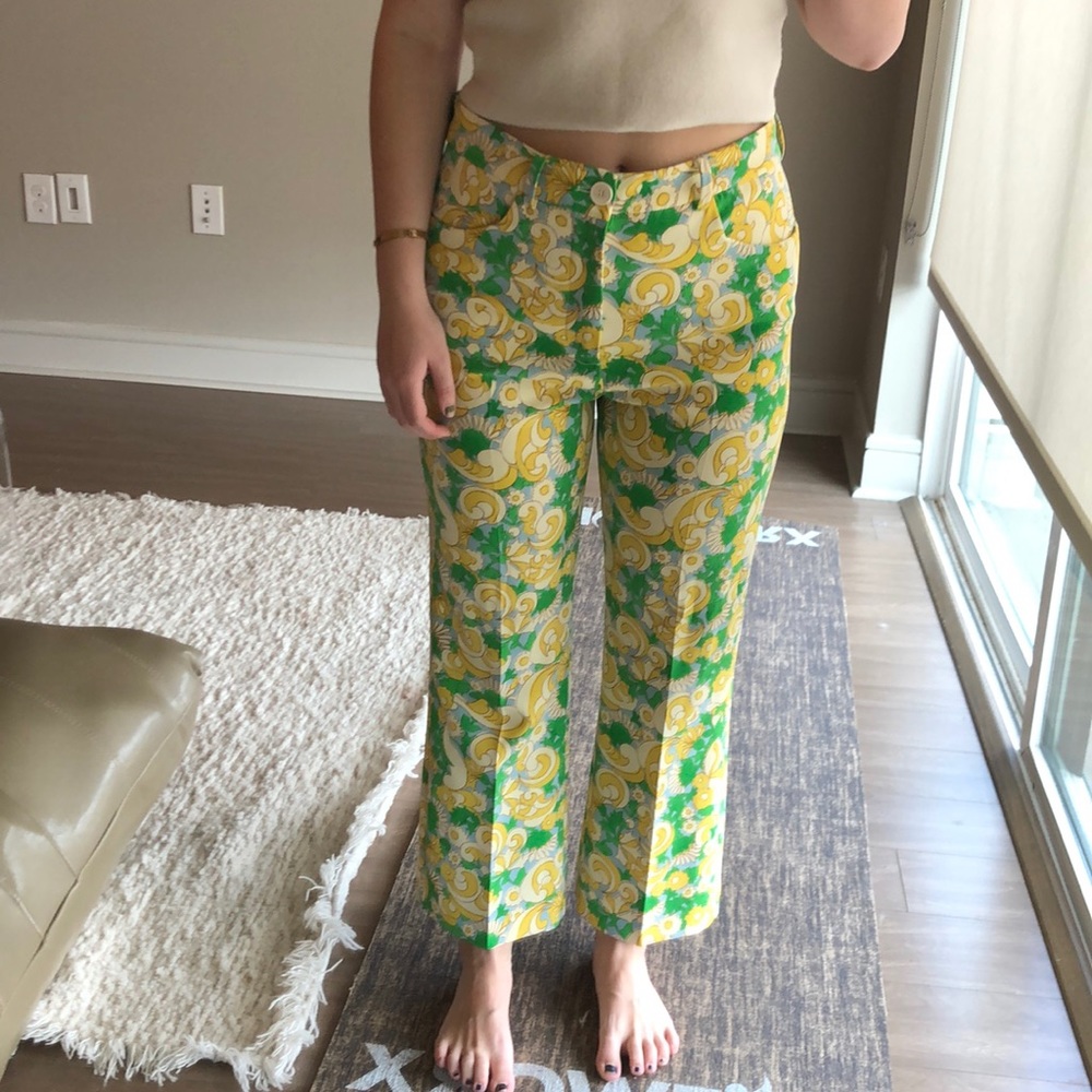 Zara printed pants